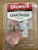 Salchicha polaca seca "Krakowska" con jamón "Olewnik", 80 Vista previa de la imagen del producto 3