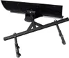 A black snow plow attachment for a snow blower, shown from a slightly elevated side angle against a white background. Náhľad obrázku produktu