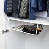 eluno Maxi panier d'armoire, panier suspendu avec étagère Voir les images du produit 2