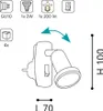 Eglo MINI 4, Oberfläche, Schlafzimmer, Innenraum, GU10, Produktbild-Vorschau 9