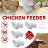 4 pièces distributeur automatique d'aliments pour poulets Voir les images du produit 13