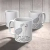 Mr. & Mrs. Panda Kaffeetasse Bearded Collie Freund - Weiß - Produktbild-Vorschau 5