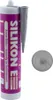 ARLI SET: 1x Silikon 310ml grau Universal Sanitär Bad Produktbild-Vorschau 1