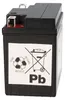 Baterie 12V 5Ah pro startovací baterii motocyklu MG LTX5-3 Náhled obrázku produktu 3