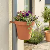 Blumentopf für Regenrohr - terracotta - Fallrohr Pflanztopf Produktbild-Vorschau 7