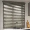 KAYA Jalousie in Holzoptik 35 mm, 140 x 175 cm, holzdunkel Produktbild-Vorschau 1
