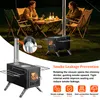 Unho Camping houtoven, houtoven met zichtvenster, Productafbeelding-voorbeeld 6