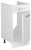 Spülenunterschrank Vicco R-Line Weiß Hochglanz/Weiß 40 cm Produktbild-Vorschau 3