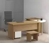 Arbeitszimmer Eckschreibtisch Moderne Design Büromöbel Produktbild-Vorschau 1