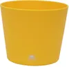 Kunststoff Blumentopf Flori 24 gelb Ø 24.0cm H 22.0cm Produktbild-Vorschau 2