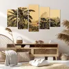 Bild auf Leinwand - Leinwandbild - 5 Teile - Palmen Wald Produktbild-Vorschau 7