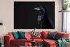 MuchoWow® Poster Vogel - Tiere - Schwarz 180x120 cm - Produktbild-Vorschau 2