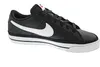 A black Nike Court Legacy NN shoe with a white Nike swoosh logo. Produktbild-Vorschau