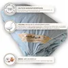 Ballonbett Federbett blau in 135x200 cm - mit 3000 Gramm Produktbild-Vorschau 5
