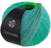 Lana Grossa - Cotonella 0009 türkis mintgrau maigrün curry Produktbild-Vorschau 1