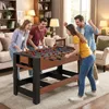 COSTWAY Tavolo da gioco multiuso 2 in 1 girevole, tavolo Anteprima dell’immagine prodotto 2