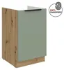 Küchen Spülenunterschrank 50 cm Küche ARIA Aquamarin ultra Produktbild-Vorschau 1