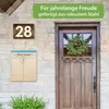 banjado Design Briefkasten Stahl weiß mit Zeitungsfach Produktbild-Vorschau 4
