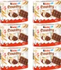A collage of six identical boxes of Kinder Country chocolate bars. Anteprima dell’immagine prodotto