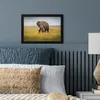 MuchoWow® MuchoWow® Gerahmtes Poster Elefant - Blumen - Produktbild-Vorschau 4