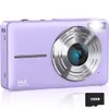 ZELURXX digitální fotoaparát pro děti 1080P 44MP, 16x zoom, Náhled obrázku produktu 1