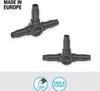 Micro-Drip-System T-Stück 4,6mm (3/16") (dunkelgrau, 10 Produktbild-Vorschau 8