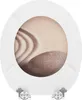 A toilet seat with a zen garden motif. Produktbild-Vorschau