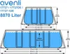 Avenli Frame Rectangular Pool 400 x 207 x 122 cm, Produktbild-Vorschau 7