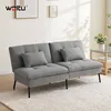 WOLTU 2-Sitzer-Schlafsofa mit 2 Kissen, Verstellbarer Produktbild-Vorschau 2