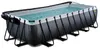 EXIT Black Leather Rahmenpool 540x250x122cm, Aufstellpool, Produktbild-Vorschau 3