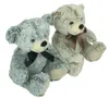 Two teddy bears sitting side-by-side against a white background. Produktbild-Vorschau