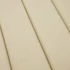 vidaXL Cuscino per sdraio Beige 200x70x3 cm Tessuto Oxford Anteprima dell’immagine prodotto 5