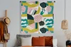 MuchoWow® Wandteppich Wandbehang Erdbeere - Formen - Muster Produktbild-Vorschau 4
