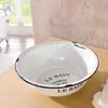 Waschschüssel "Le Bain" aus Metall, Ø 34 cm, Emaille Produktbild-Vorschau 8