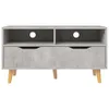 vidaXL TV-Schrank Betongrau 90x40x48,5 cm Holzwerkstoff Produktbild-Vorschau 5