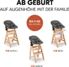 Hauck Highchair Bouncer Eco, Türsteher, Grau, Baumwolle, Produktbild-Vorschau 3
