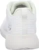 A close-up rear view of a white Skechers Bobs Squad sneaker. Náhled obrázku produktu