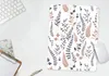 MuchoWow® Mauspad Mousepad Blätter - Blumen - Design 30x40 Produktbild-Vorschau 6