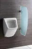 Sapho Urinal-Trennwand, 80x40 cm, Milchglas Produktbild-Vorschau 5