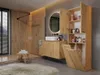 BDW Mobile da bagno, 2 cestini per biancheria, 2 ante Anteprima dell’immagine prodotto 4