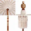 Parasol Macramé Crème 190 x 190 x 260 cm Voir les images du produit 7