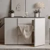 finori Brest 01C Kommode, Matera / weiß HGL Maß: B x H x T Produktbild-Vorschau 9
