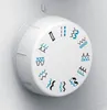 A close-up view of a sewing machine's stitch selection dial, showing various stitch patterns. Produktbild-Vorschau