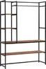 A product shot of a clothing rack with shelves. Anteprima dell’immagine prodotto