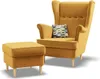 Fußhocker für Sessel, Pouffe-Fußhocker, wohnzimmer Sitzpouf Produktbild-Vorschau 5
