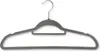 KESPER 16641 Kleiderbügel, 6er Pack, grau, Kunststoff Produktbild-Vorschau 1