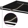 vidaXL Automatische Markise mit LED & Windsensor 600x350 cm Produktbild-Vorschau 5