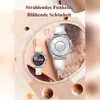 Smartwatch Damen mit Telefonfunktion Silber Rund Fitnessuhr Produktbild-Vorschau 9