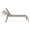 Set van 2 aluminium en textilene ligstoelen in taupe - Produktbild-Vorschau 5