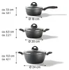 STONELINE® CERAMIC Keramik Kochgeschirr-Set 6-teilig Produktbild-Vorschau 4